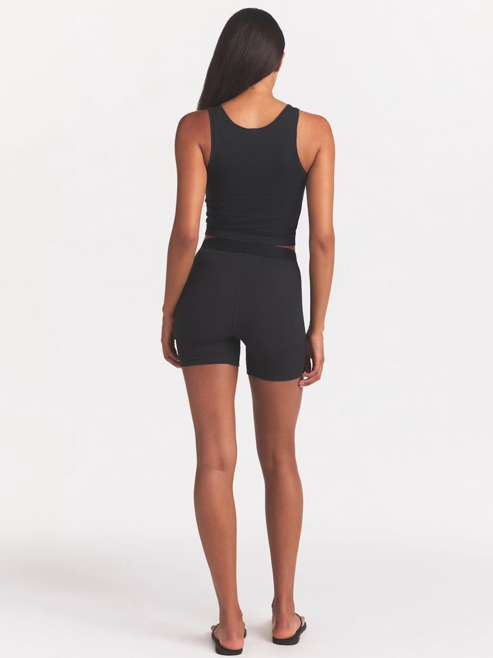Skims Cotton Rib Boxer - Picture 3 of 6